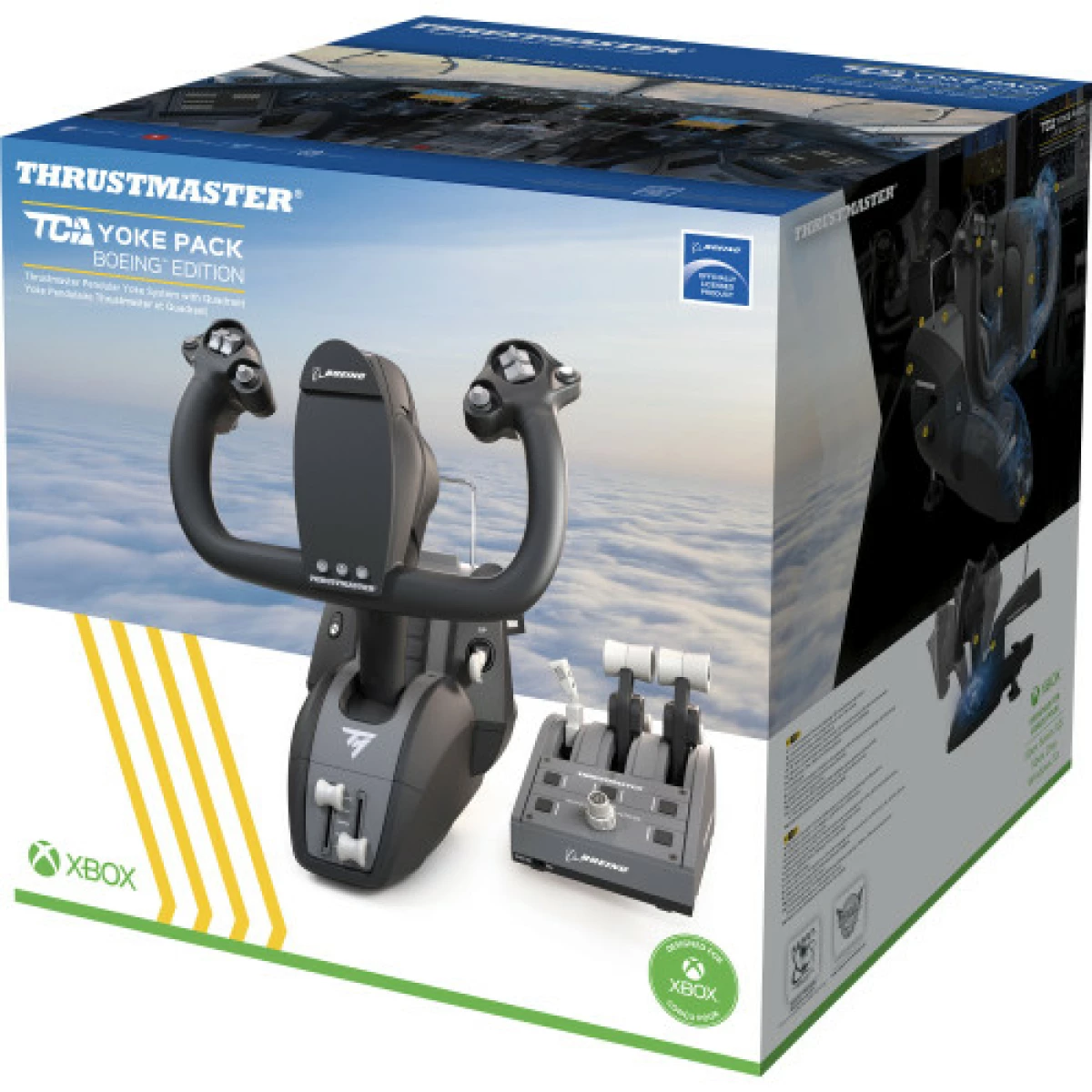 Galery – Thrustmaster TCA Y Pack Boeing Xbox Series e PC (Joystick , Manette des Gaz , P Gris USB Painel de mandos tipo máquina recreativa PC, Xbox, Xbox One, Xbox One S, Xbox One X, Xbox Series S, Xbox Series X0