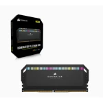 Galery – DDR5, 5200MHz 32GB 2x16GB DIMM, Unbuffered, 40-40-40-77, STD PMIC, XMP 3.0, Dominator Platinum RGB DDR5 Black Heatspreader, RGB LED, 1.25V 0