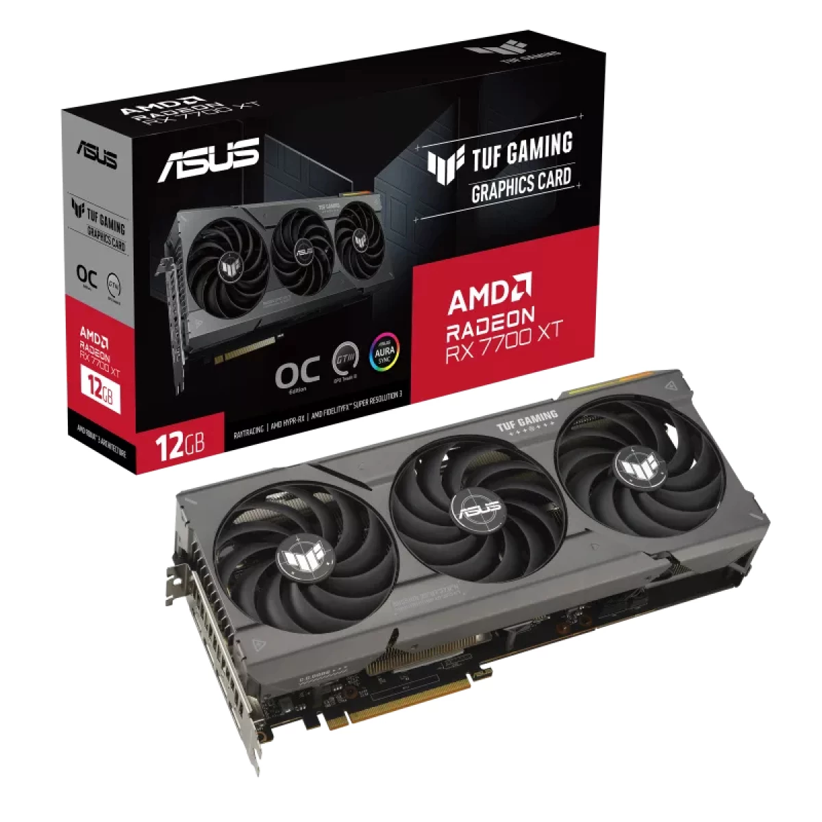 Galery – ASUS TUF Gaming TUF-RX7700XT-O12G-GAMING AMD Radeon RX 7700 XT 12 GB GDDR60