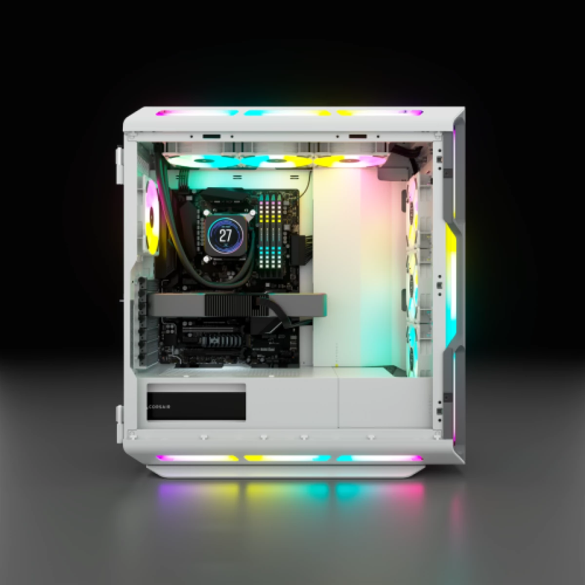 Galery – Torre Midi Corsair iCUE 5000T RGB Branco0