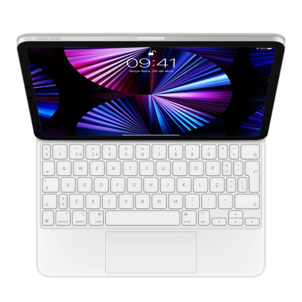 Thumbnail-APPLE Magic Keyboard for iPad Pro 11″ (1, 2 & 3rd generation) & iPad Air (4 & 5th gen) -PT- White