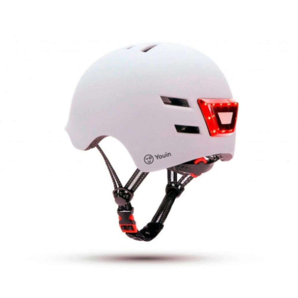 Galery – CAPACETE YOUIN COM LED DIANTEIRO E TRASEIRO BRANCO (TAMANHO M)0