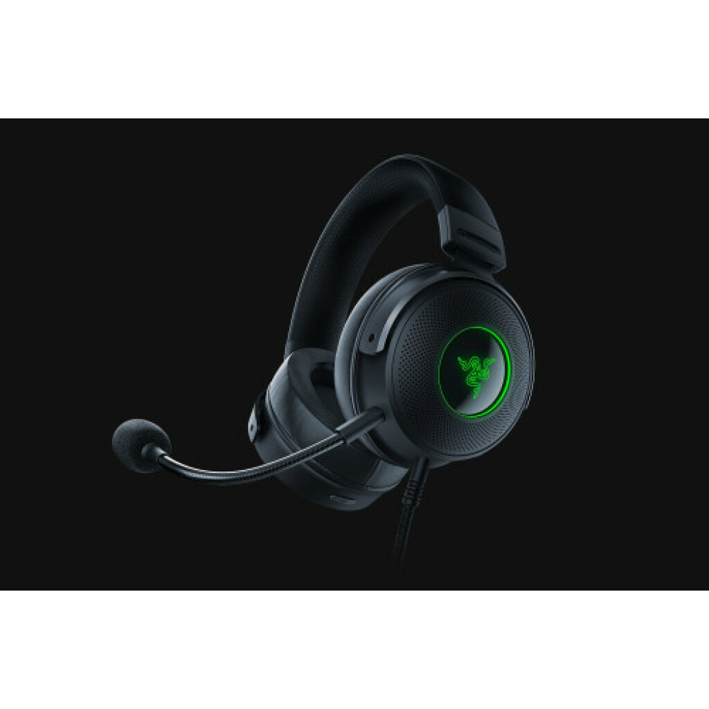 Thumbnail-Razer Kraken V3 HyperSense Fones de ouvido com fio Faixa de cabeça para jogos USB tipo A preto