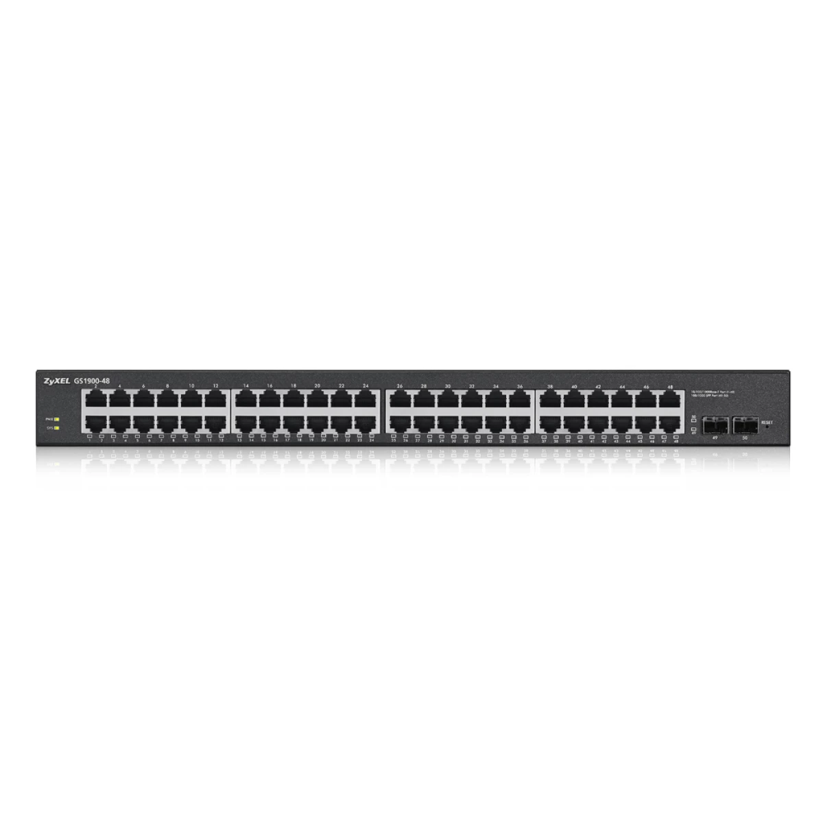 Galery – Zyxel GS1900-48-EU0102F switch de rede L2 Gigabit Ethernet (10/100/1000) Preto0