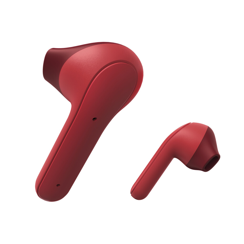 Thumbnail-Auscultadores HAMA Bluetooth True wireless “Freedom Light”, vermelho – 184075