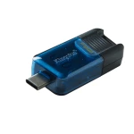 Galery – Kingston Technology DataTraveler 80 M unidade de memória USB 256 GB USB Type-C 3.2 Gen 1 (3.1 Gen 1) Preto, Azul0