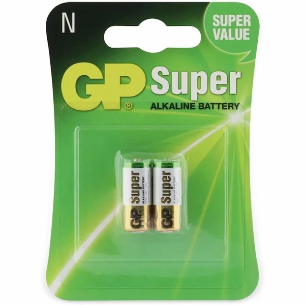 Thumbnail-Baterias GP Super Alcalinas Pacote de 2 Pilhas Alcalinas N LR-01 1,5V