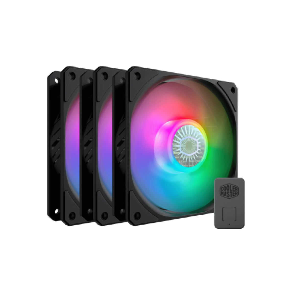 Thumbnail-Cooler Master SickleFlow 120 ARGB Gabinete de computador Ventilador 12 cm Preto 3 peça(s)