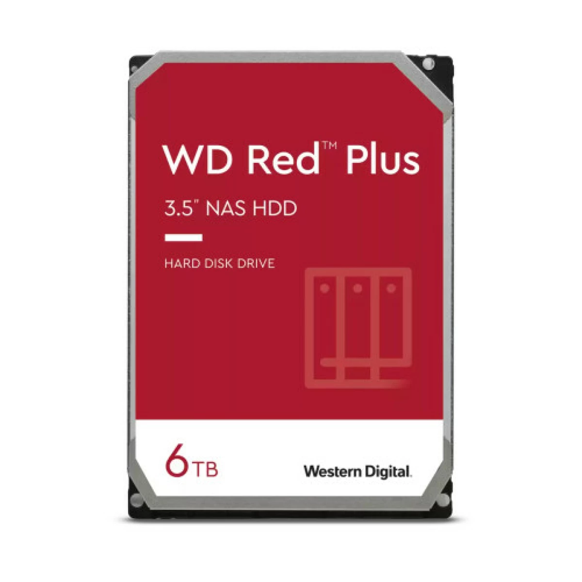 Thumbnail-Disco 3.5 6TB WD Red Plus 256Mb SATA 6Gb/s 5400rpm