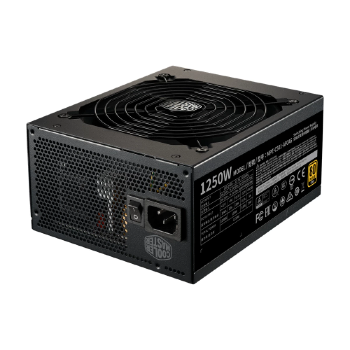 Galery – FONTE DE ALIMENTAÇÃO COOLER MASTER MWE GOLD 1250W V2 FULL MODULAR 80+ GOLD MPE-C501-AFCAG-EU0