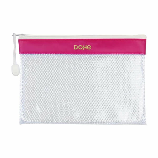 Thumbnail-Bolsa Dohe PVC com zíper – 24×17,5mm – Resistente à água – Ideal para documentos A5