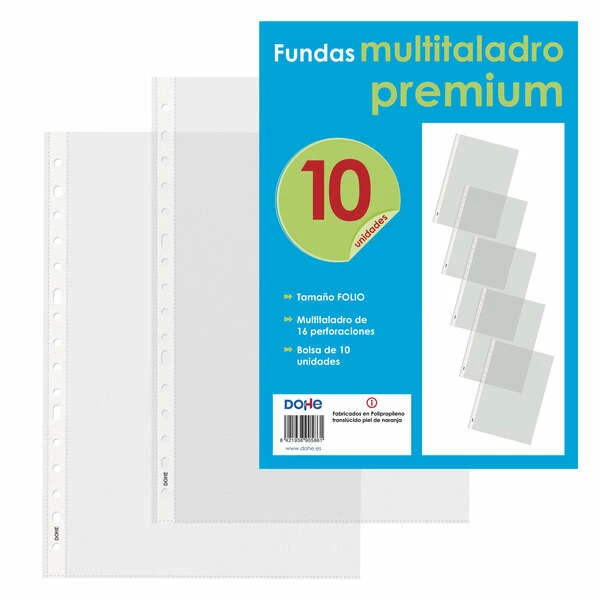 Thumbnail-Tampas Multidrill Dohe 10 Premium com 16 Perfurações – 220x310mm – Polipropileno Robusto