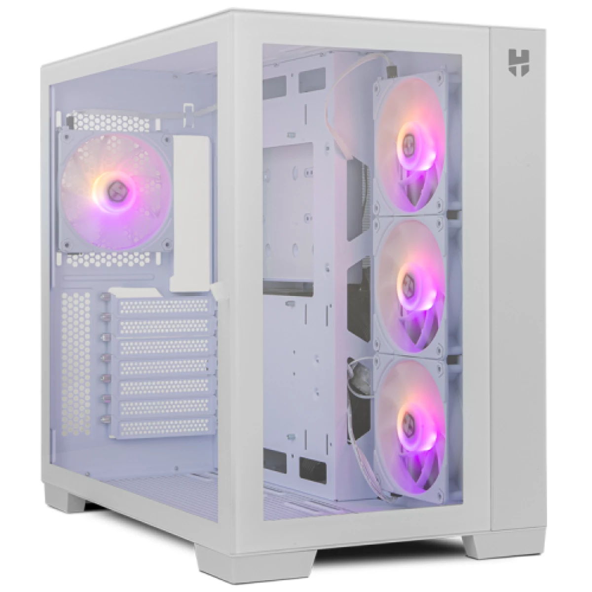 Thumbnail-Caixa Nox Hummer Astra ARGB Mid Tower White ATX