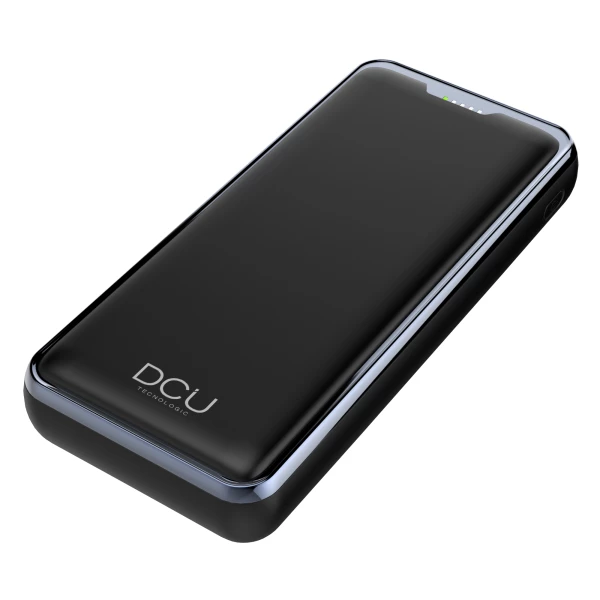 Thumbnail-DCU Tecnologic Power Bank Laptop 20000mAH – Carregamento Rápido 45W e 22,5W – Dupla Saída USB – Grande Capacidade – Polímero de Lítio – Tipo C e Lightning – Leve e Compacto – Cor Preto