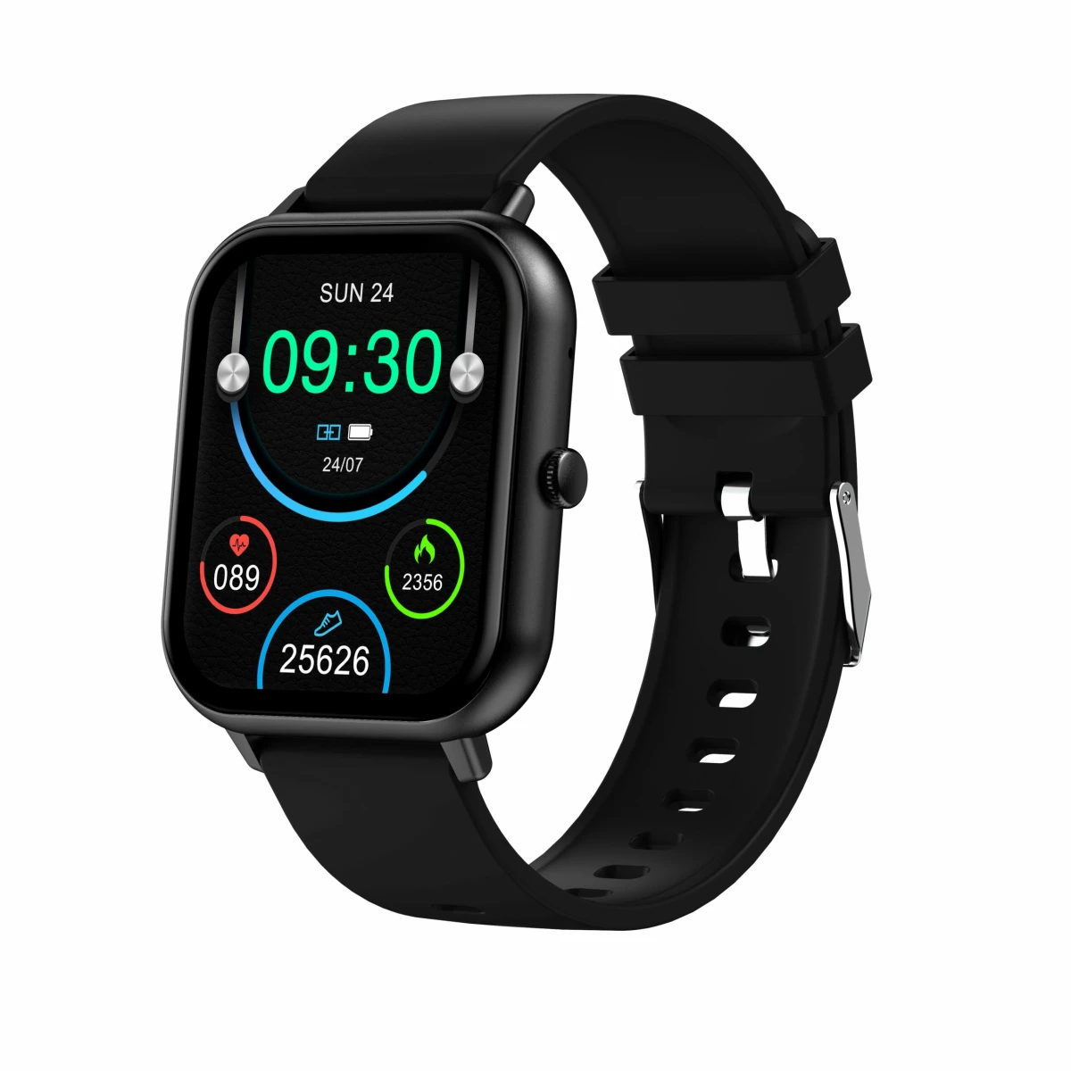 Thumbnail-DCU Tecnologic Smartwatch Curved Glass Pro – Conexão Bluetooth 5.1 – Bateria 230Mah – Submersível IP67 – 27 Idiomas – Elegante e Funcional – Cor Preto