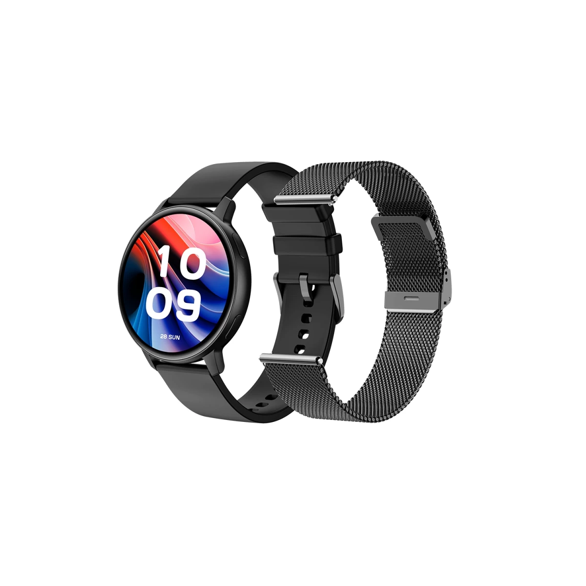 Thumbnail-SPC Smartee Duo Classic Reloj Smartwatch Tela AMOLED redonda 1,43″ – Mais de 100 modalidades esportivas – Monitoramento de saúde – Resistência IP68 – Cor preta