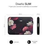 Galery – SUBBLIM Capa para computador de neoprene manga moderna Neo Flowers 13,3-14″0