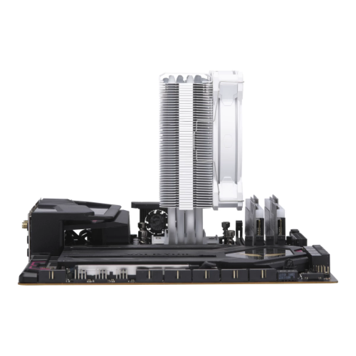 Galery – Cooler Master Hyper 212 Halo Branco Gabinete para computador, Processador Air cooler 12 cm Branco0