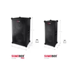 Galery – ALTO-FALANTE PORTÁTIL SHARP CP-LS100, 120W RMS / 105dB, 10 HORAS / 14,8V 5Ah, ENTRADA DE 3 CANAIS/ TRS/XLR (x 2)0