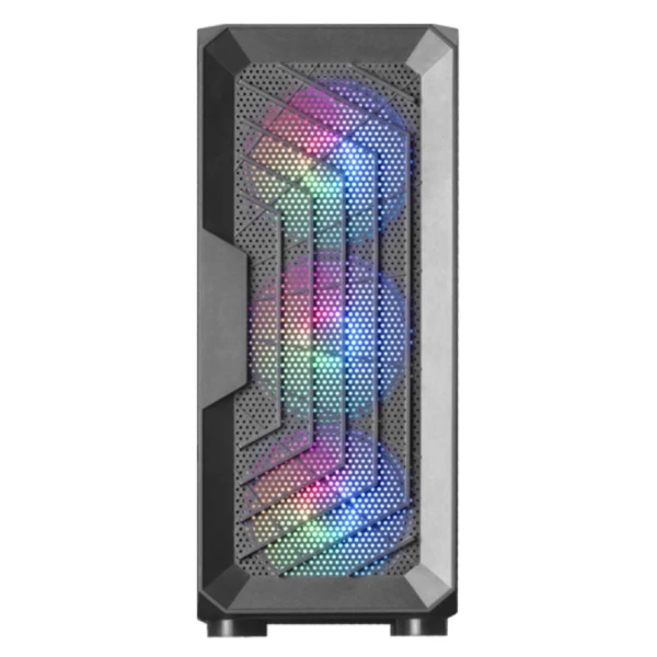 Thumbnail-Caixa MARS GAMING MC-TOR ATX CASE, SIDE WINDOW, FRONTAL MESH, 3x 120MM FRGB FAN, BLACK