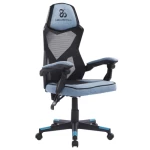 Galery – Newskill Gaming Eros Silla para videojuegos de PC Asiento acolchado Black, Azul, Gris0