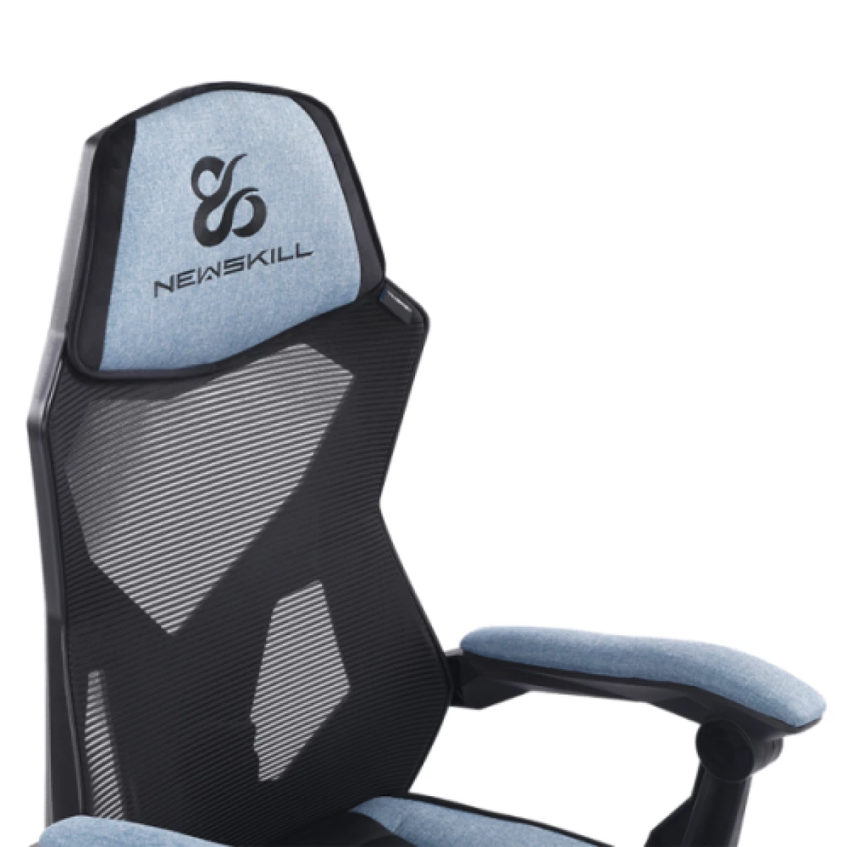 Galery – Newskill Gaming Eros Silla para videojuegos de PC Asiento acolchado Black, Azul, Gris0