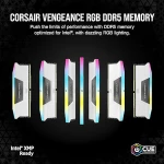 Galery – MEMÓRIA CORSAIR DDR5 64GB 2X32GB PC5600 VINGANÇA RGB BRANCO CMH64GX5M2B5600C40W0