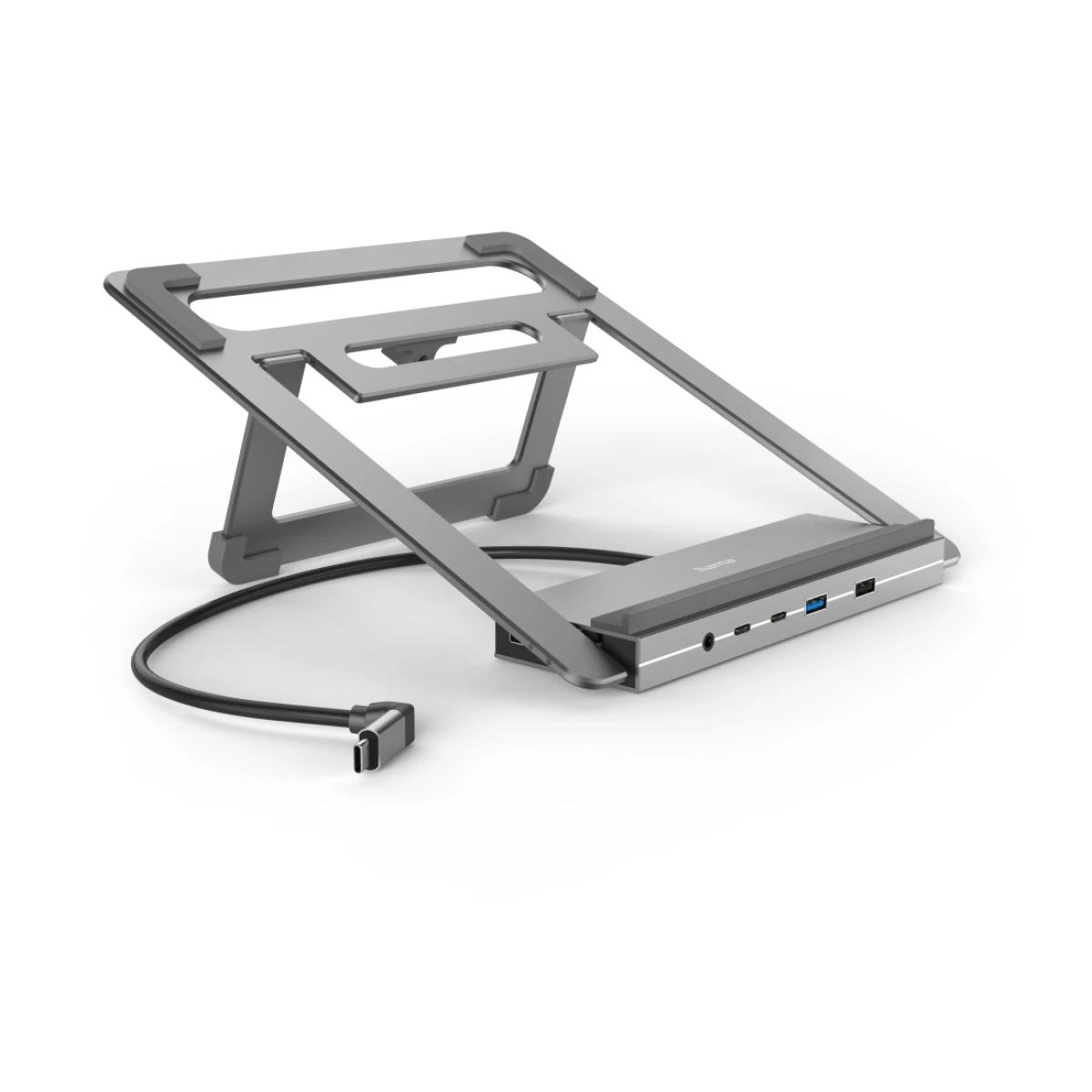 Thumbnail-Docking station HAMA “Connect2Office Stand” USB-C Notebook Holder, 12 Ports