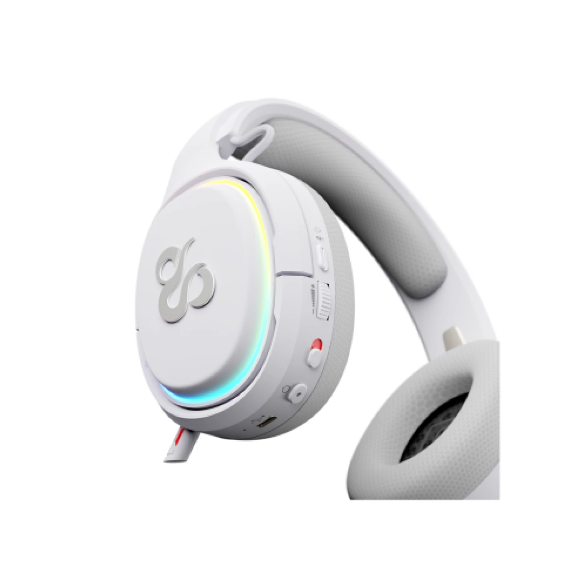 Galery – Newskill Gaming NS-HS-ATON-WH fone de ouvido e capacete Fones de ouvido sem fio e com fio Faixa de cabeça Juego USB Tipo C Bluetooth Branco0