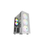 Galery – NFORTEC CAJA GAMING CRISTAL TEMPLADO AQUERONTE BRANCO. USB 3.0 A RGB. BRANCO0