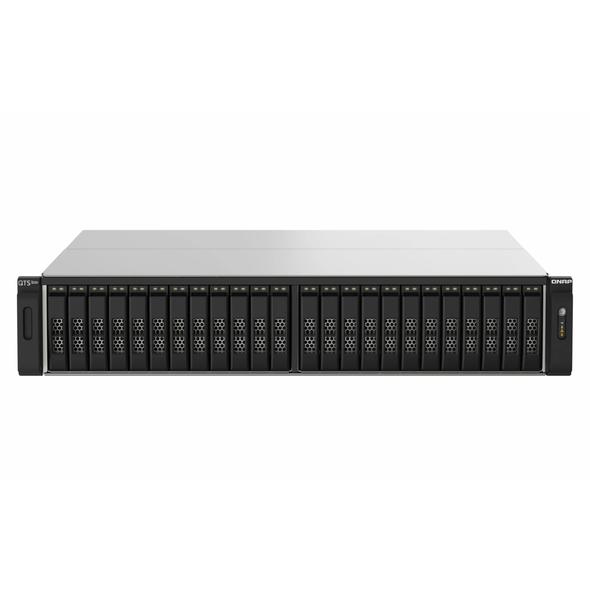 Thumbnail-QNAP TS-h2490FU NAS Rack (2U) Ethernet LAN Preto, Cinzento 7232P