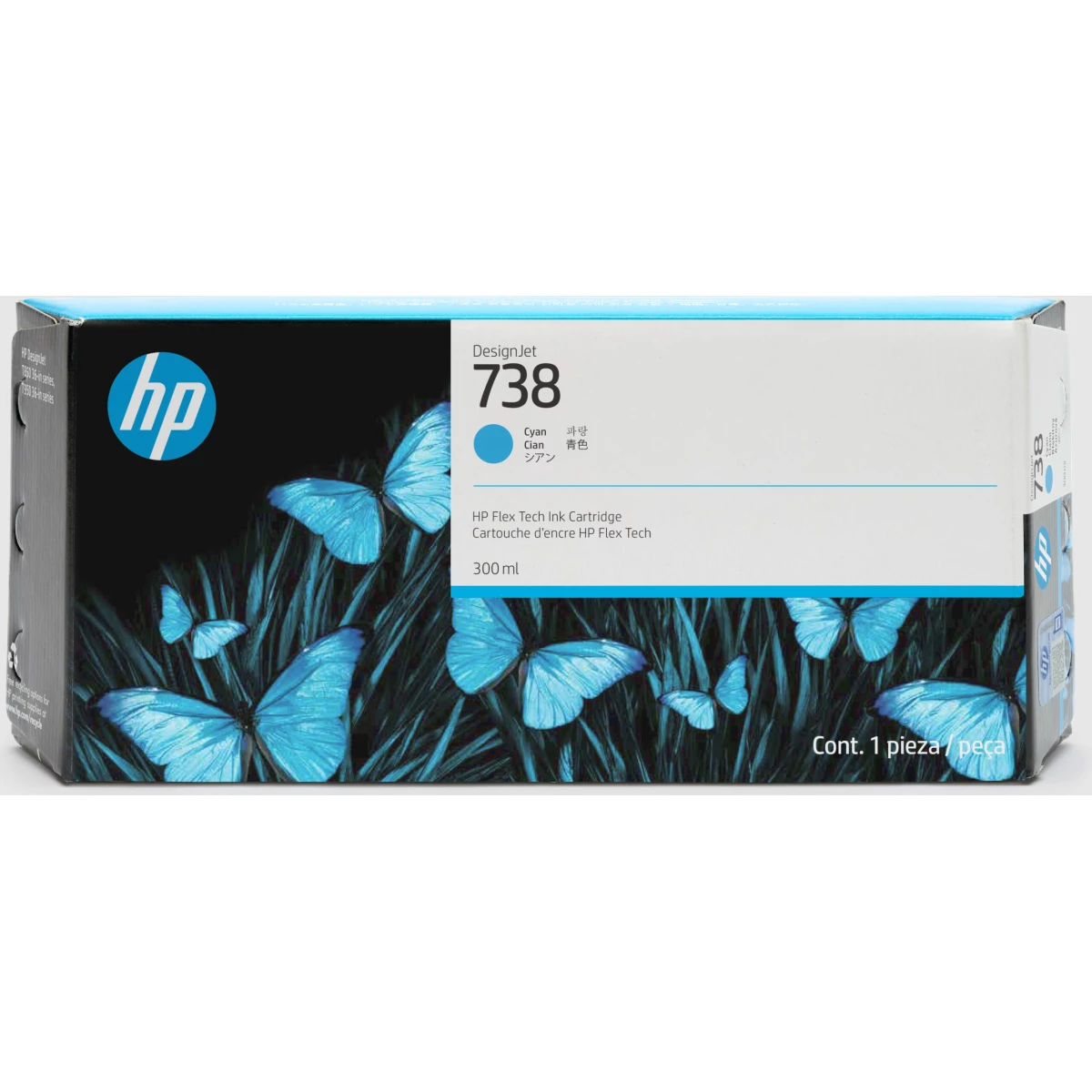 Galery – HP Tinteiro DesignJet 738 Magenta (130 ml)0