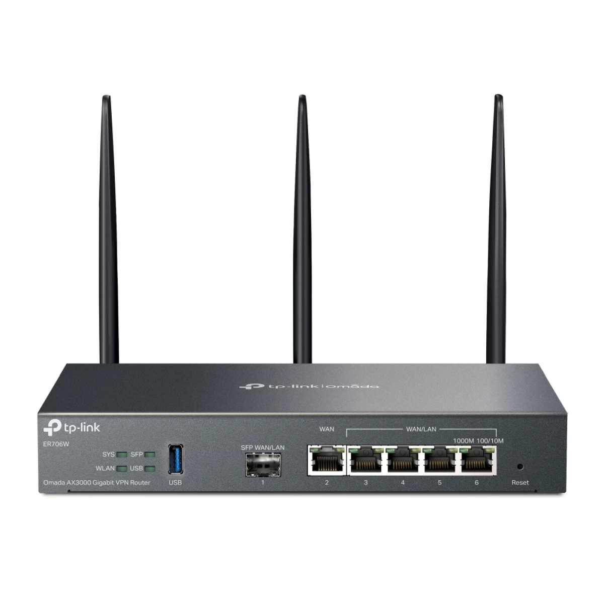 Thumbnail-TP-Link Omada ER706W router sem fios Gigabit Ethernet Dual-band (2,4 GHz / 5 GHz) Preto