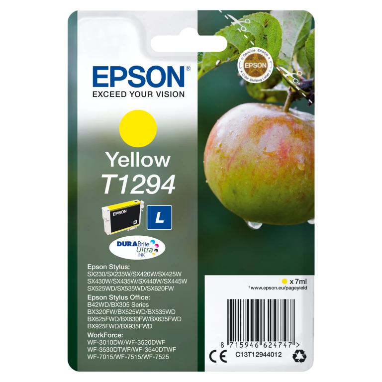 Thumbnail-Epson Apple T1294 tinteiro 1 unidade(s) Original Amarelo