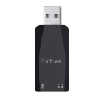 Galery – Trust GXT 212 Preto, Vermelho Microfone para PC0