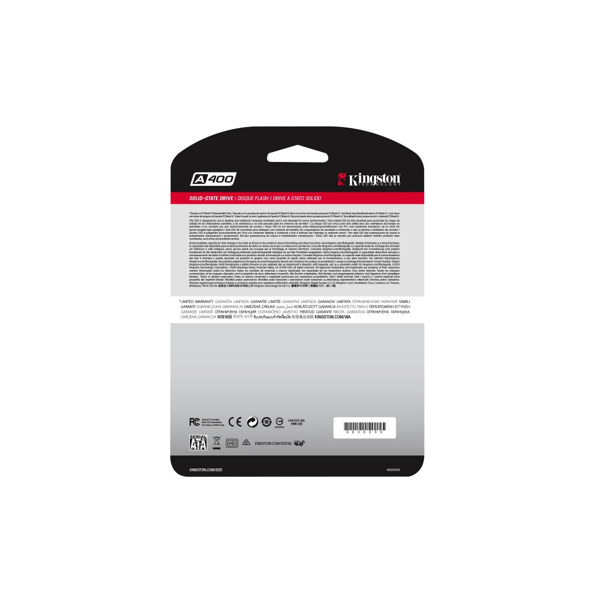 Galery – Kingston Technology A400 2.5″ 240 GB Serial ATA III TLC0