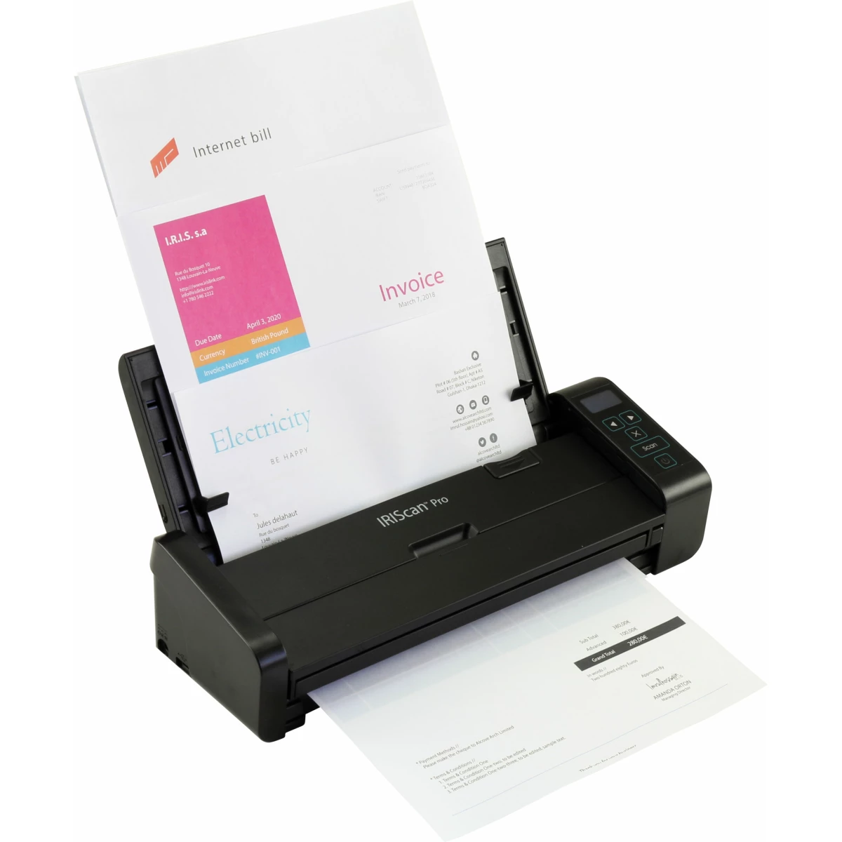 Galery – I.R.I.S. IRIScan Pro 5 Scanner ADF 600 x 600 DPI A4 Preto0