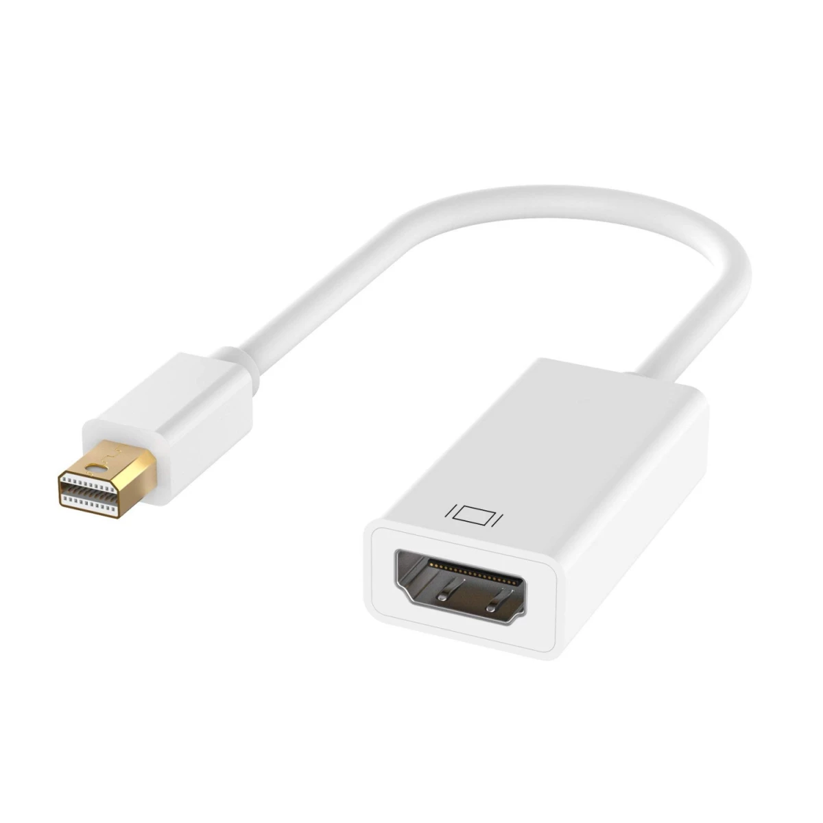 Thumbnail-Ewent EC1451 adaptador para cabos Mini DisplayPort HDMI Branco