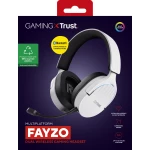 Galery – Trust GXT 491W FAYZO Auscultadores Com fios e sem fios Fita de cabeça Jogos USB Type-C Bluetooth Preto, Branco0