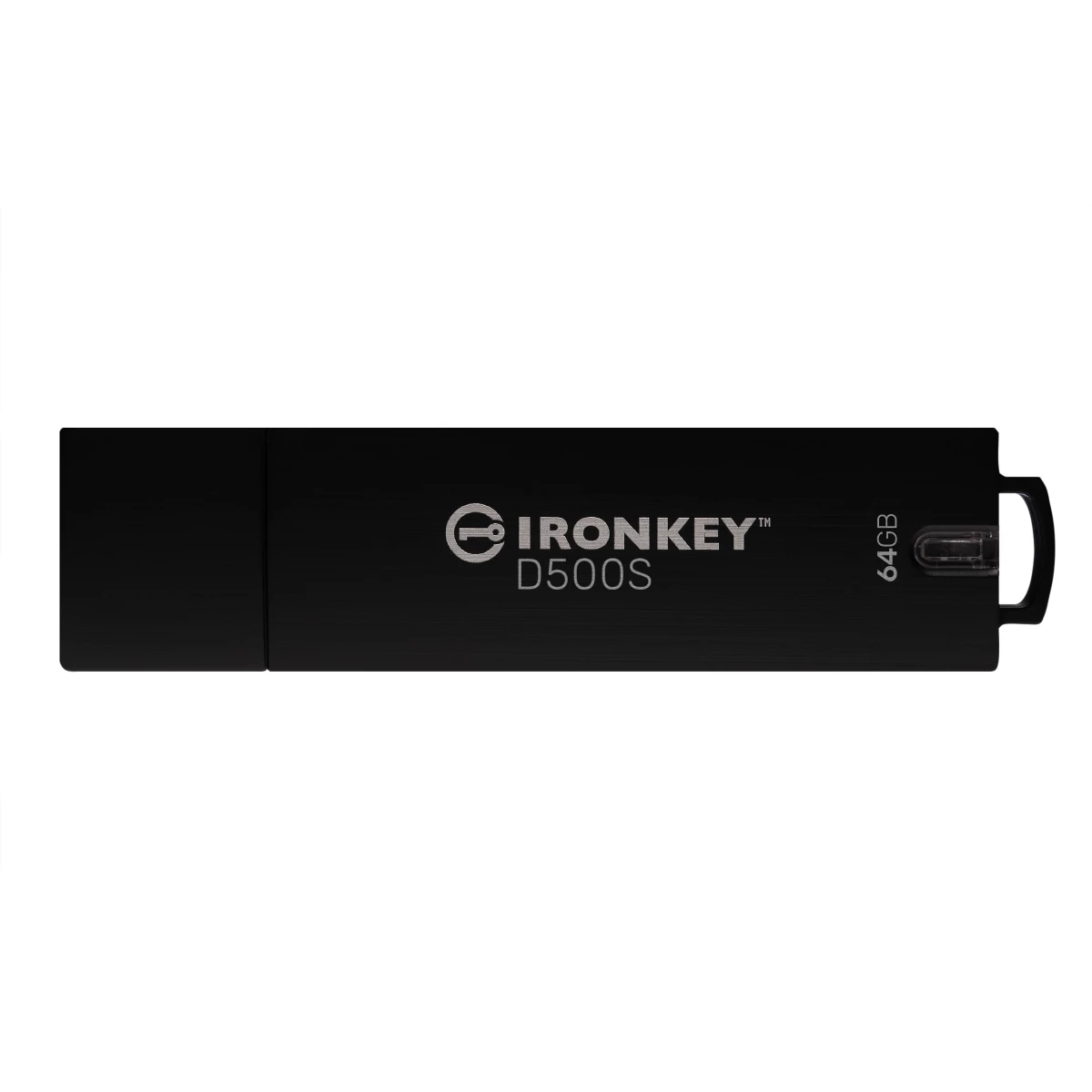 Thumbnail-Kingston Technology IronKey D500S unidade de memória USB 64 GB USB Type-A 3.2 Gen 1 (3.1 Gen 1) Preto