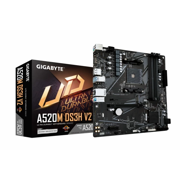 Thumbnail-Gigabyte A520M DS3H V2 motherboard Socket AM4 micro ATX