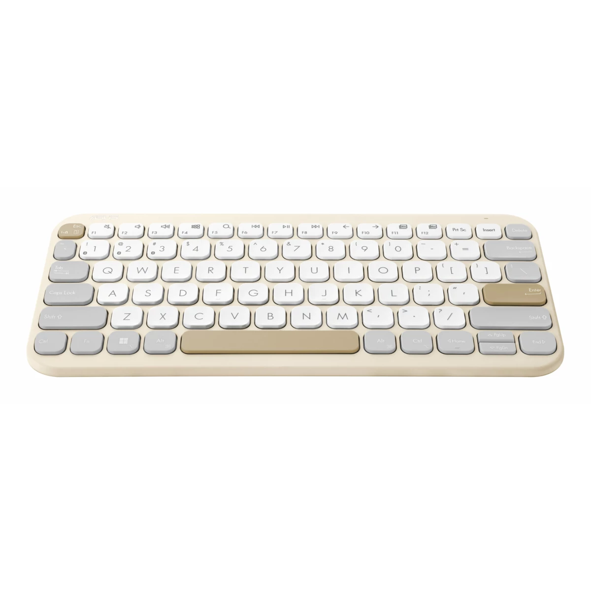 Galery – ASUS Marshmallow Keyboard KW100 teclado Bluetooth Inglês (Estados Unidos) Bege0