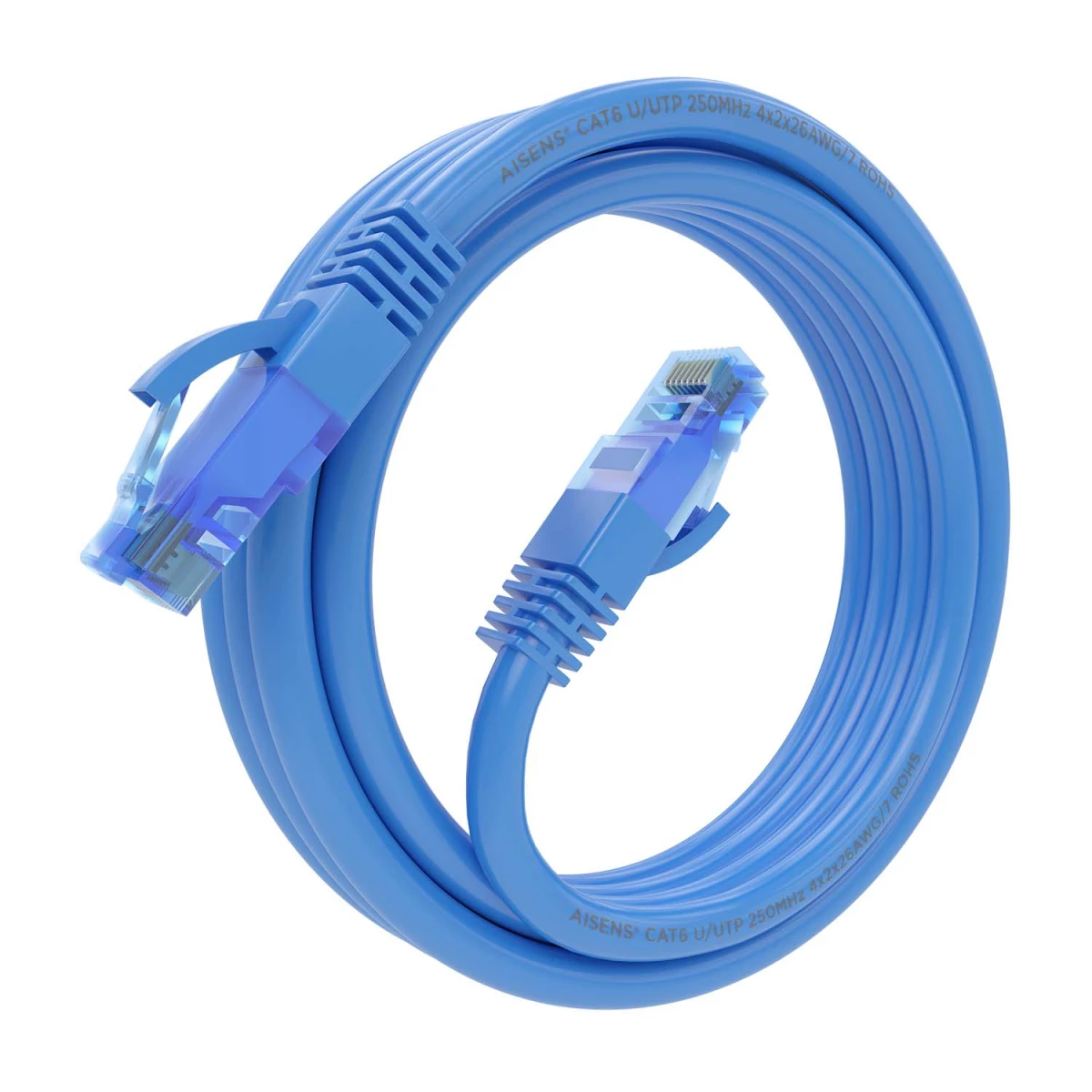 Galery – AISENS A135-0802 cabo de rede Azul 3 m Cat6 U/UTP (UTP)0