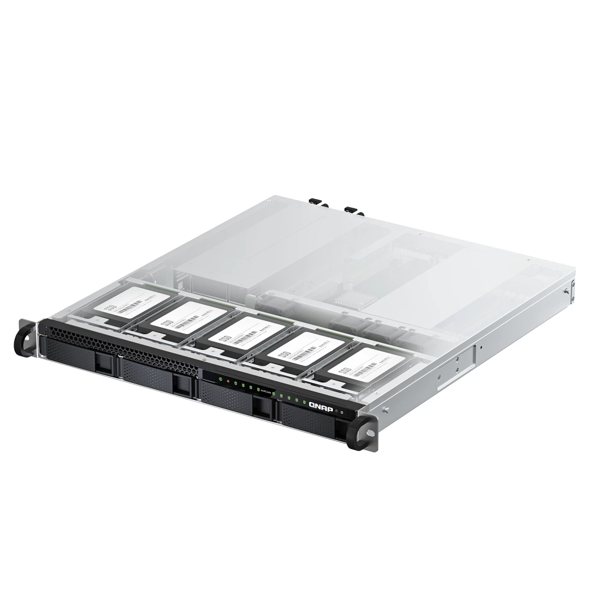 Galery – QNAP TS-h987XU-RP NAS Rack (1U) Ethernet LAN Preto, Prateado E-23340