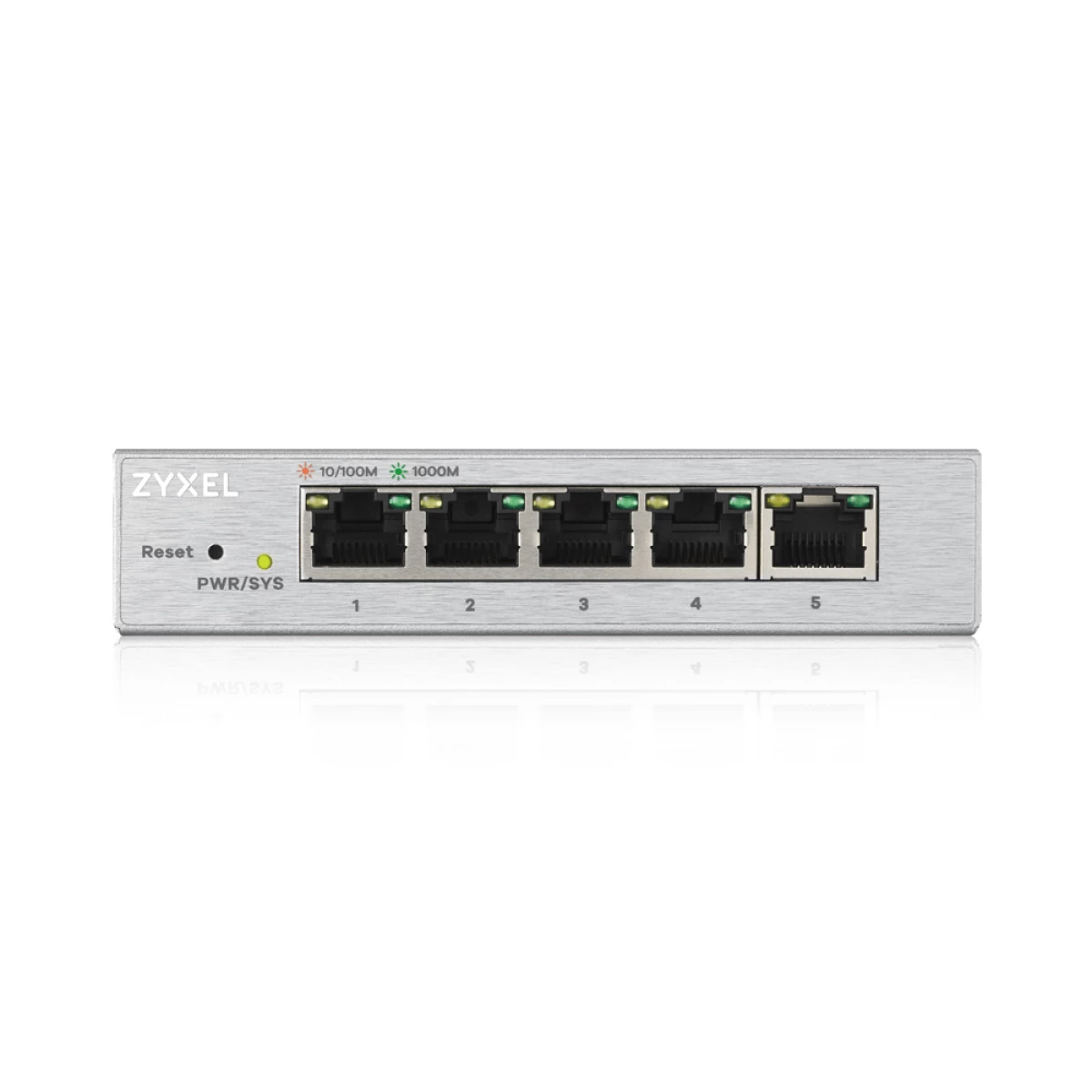 Galery – Zyxel GS1200-5 Gerido Gigabit Ethernet (10/100/1000) Prateado0