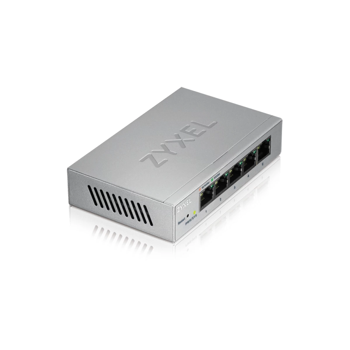 Galery – Zyxel GS1200-5 Gerido Gigabit Ethernet (10/100/1000) Prateado0