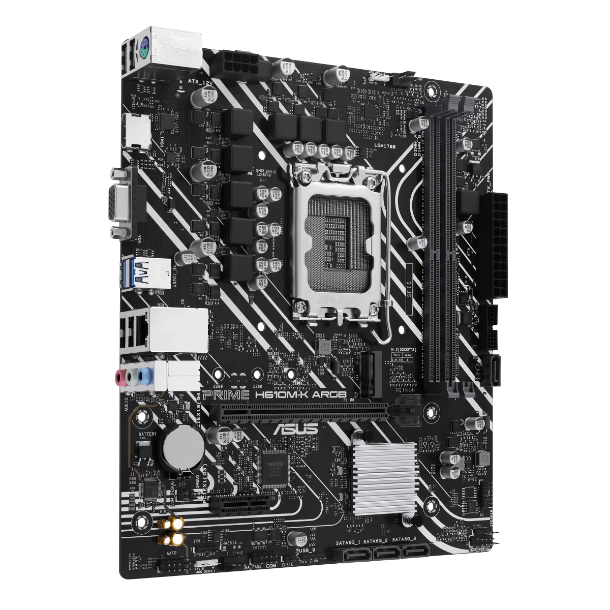 Galery – ASUS PRIME H610M-K ARGB Intel H610 LGA 1700 micro ATX0