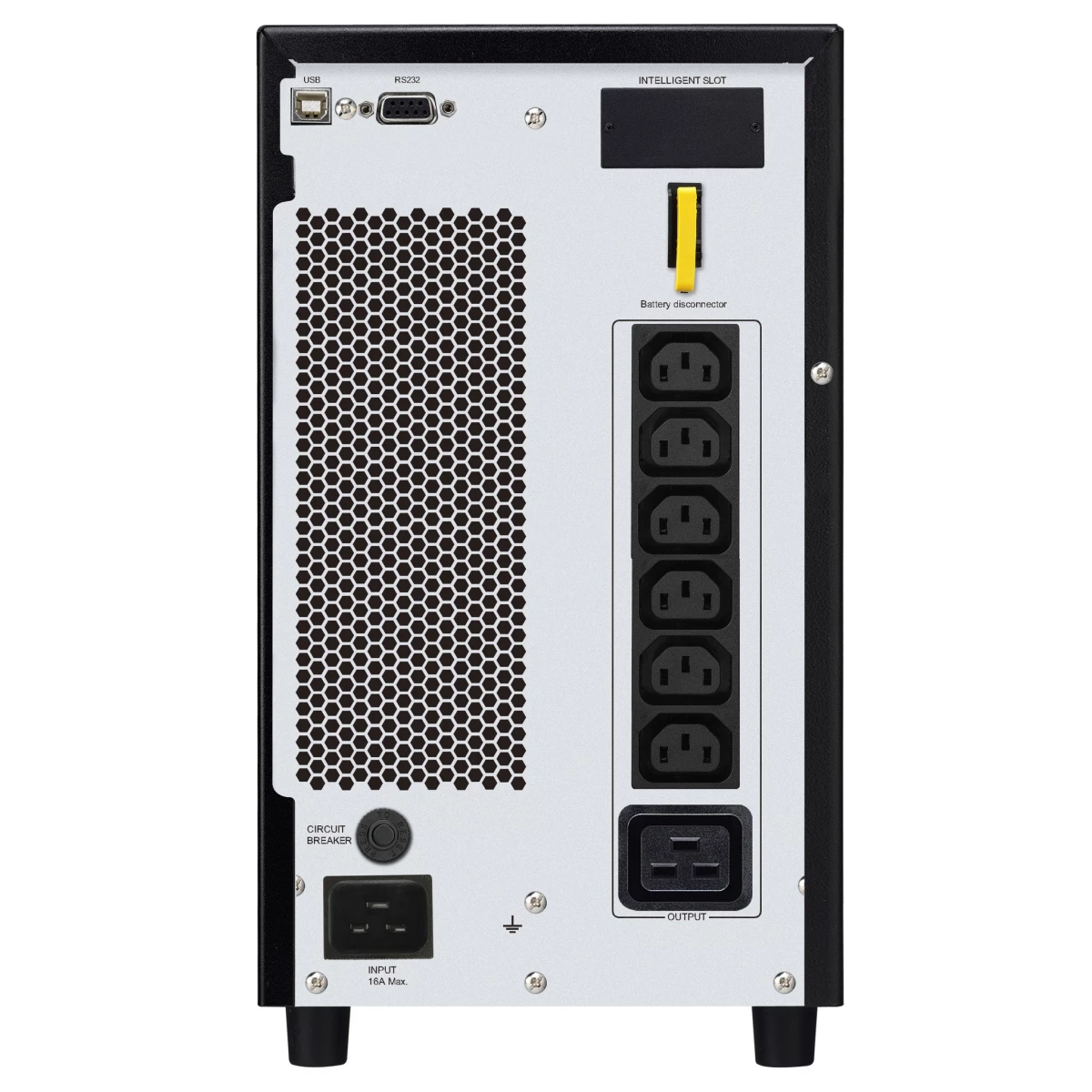 Galery – APC SRV3KI UPS Dupla conversão (Online) 3 kVA 2400 W 6 tomada(s) CA0