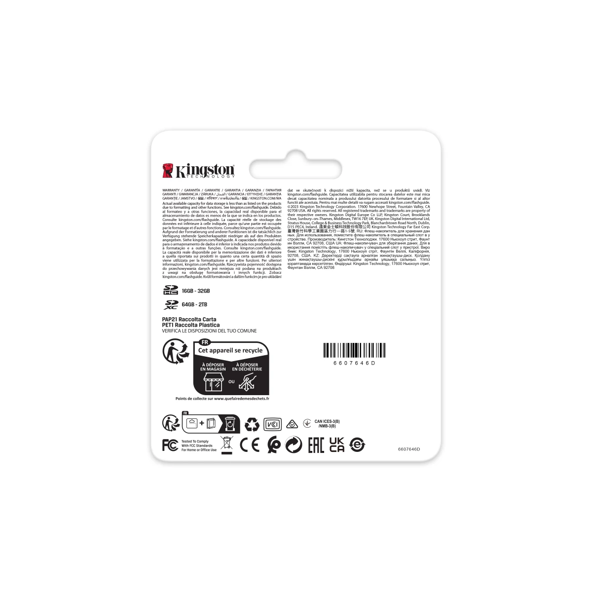 Galery – Kingston Technology Canvas React Plus 512 GB SDXC UHS-II Classe 100