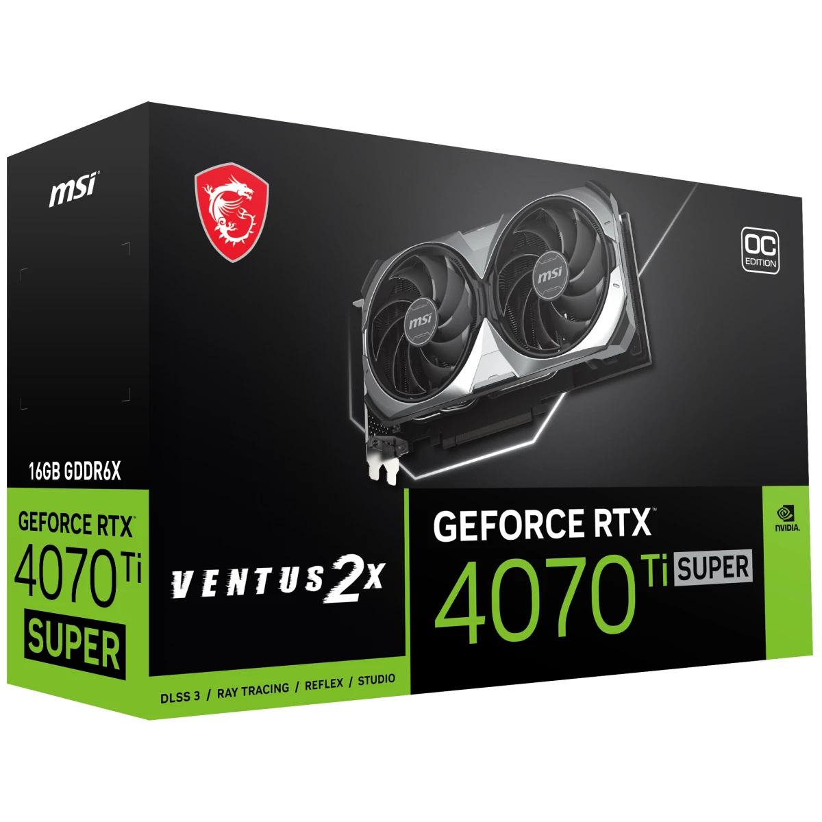 Galery – MSI VENTUS GeForce RTX 4070 Ti SUPER 16G 2X OC NVIDIA 16 GB GDDR6X0